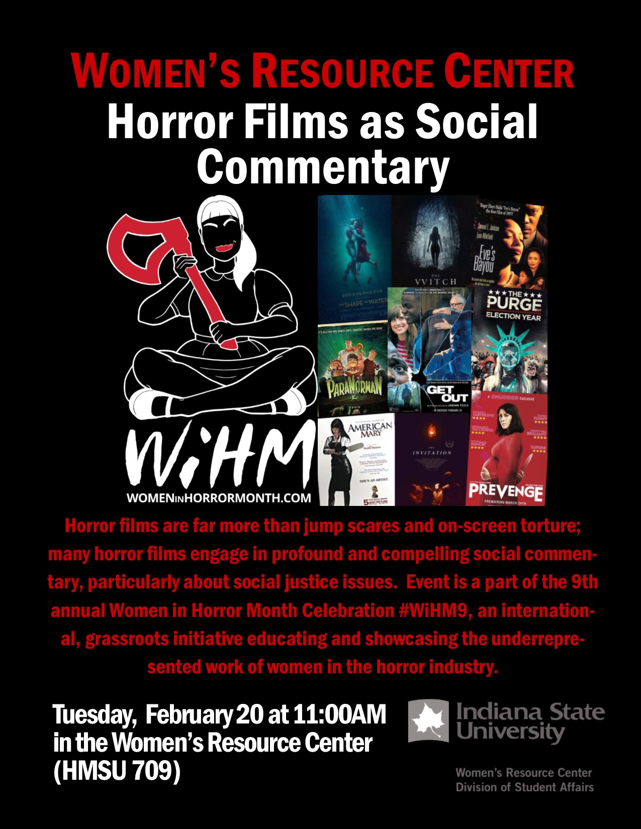 Horror Films as Social Commentary (Terre Haute, IN)